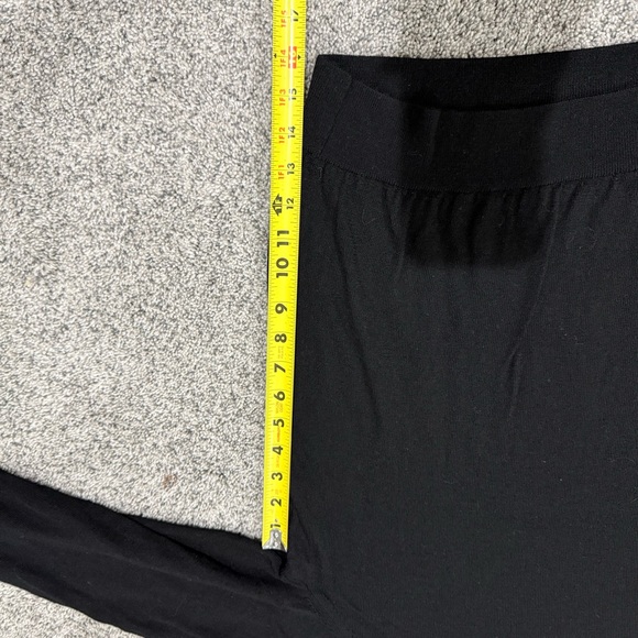 Banana Republic Black 100% Merino Wool Full Sleeve Turtle Neck Sweater Women’s L - Picture 5 of 9